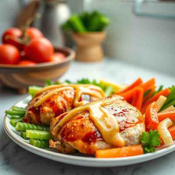Healthy Honey Mustard Chicken - Meal Prep